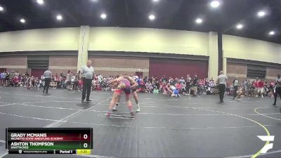 120 lbs Semifinal - Grady Mcmanis, Palmetto State Wrestling Academy vs Ashton Thompson, Unattached