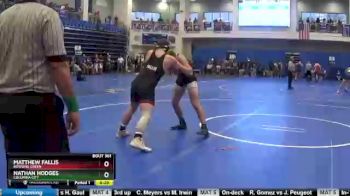 190 lbs Cons. Round 2 - Matthew Fallis, BOWLING GREEN vs Nathan Hodges, Columbia City