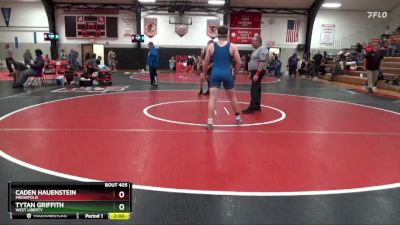 175 lbs Round 5 - Caden Hauenstein, Mediapolis vs Tytan Griffith, West Liberty