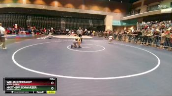 150 lbs Prelim - William Perrault, North Eugene vs Matthew Schwarzer, Damonte Ranch