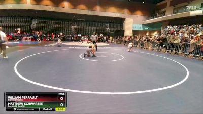 150 lbs Prelim - William Perrault, North Eugene vs Matthew Schwarzer, Damonte Ranch