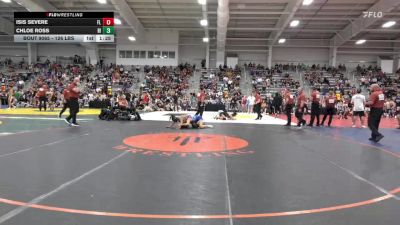 126 lbs Semifinal - Isis Severe, FL vs Chloe Ross, RI