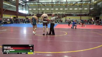 190 lbs Champ. Round 2 - Rylan Breen, Mt. Carmel vs Max Ray, Tiffin Columbian