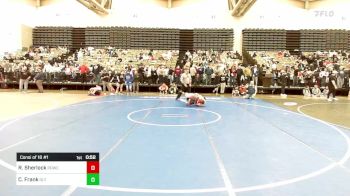 115-H lbs Consi Of 16 #1 - Ryan Sherlock, Red Devil Wrestling Club vs Chris Frank, Olympic