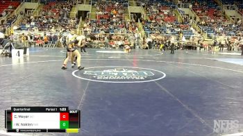 142 lbs Quarterfinal - Webeline Naklen, Fargo vs Clancy Meyer, Dickinson