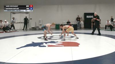 65 kg Cons. Rd Of 16 - Jake Hockaday, Nebraska Wrestling Training Center vs Jackson Butler, Young Guns