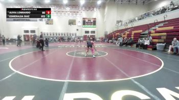 105 lbs Quarterfinal - Esmeralda Diaz, Nyssa vs Alivia Lombardo, Middleton