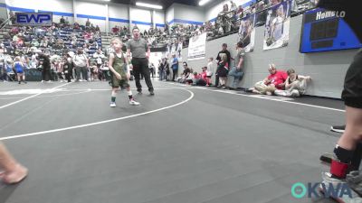 37 lbs Semifinal - Lochlan Dixon, Lexington Wrestling Club vs Brantley Lynn, Noble Takedown Club