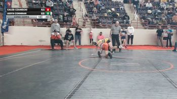 100_B lbs Consolation - Caleb Czaniecki, Peters Twp vs Aidyn Cornman, Kiski Area