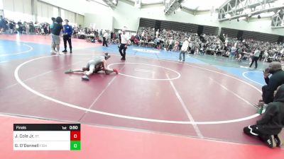 75-M2 lbs Final - Jeryl Cole Jr., St. Francis Village Jaguars vs Grayson O'Donnell, Fisheye