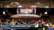 Mid TN Ignite Cheer - Heat [2022 L1 Traditional Rec - 8Y (NON) Day 1] 2022 CHEERSPORT Cartersville Classic