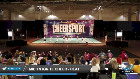 Mid TN Ignite Cheer - Heat [2022 L1 Traditional Rec - 8Y (NON) Day 1] 2022 CHEERSPORT Cartersville Classic