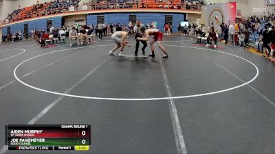150 lbs Champ. Round 1 - Joe Fangmeyer, Good Counsel vs Aiden Murphy, St. James School