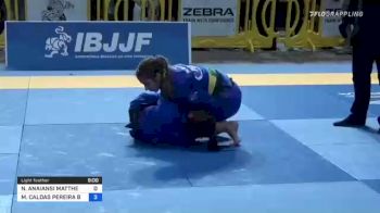 NAIOMI ANAIANSI MATTHEWS MARTÍN vs MAYSSA CALDAS PEREIRA BASTOS 2021 Pan Jiu-Jitsu IBJJF Championship