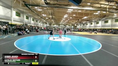 141 lbs Round 2 - Amber Jensen, Governor Wrestling vs Katelin Ginther, Lemmon/McIntosh