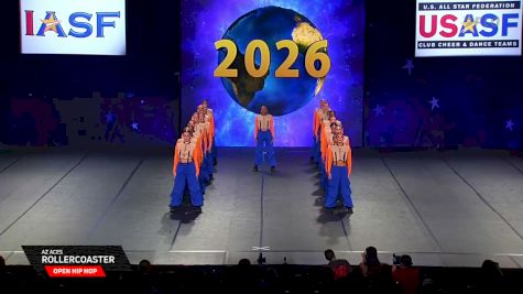 AZ ACES - Rollercoaster [2026 Open Hip Hop Finals] 2026 The Dance Worlds