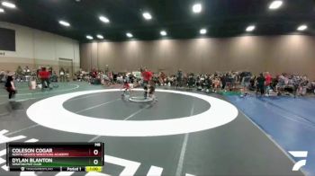 67 lbs Cons. Round 2 - Dylan Blanton, Spartan Mat Club vs Coleson Cogar, North DeSoto Wrestling Academy