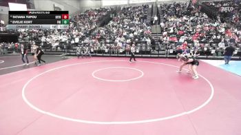 6A 170 lbs Champ. Round 1 - Evelie Kort, Fremont vs Tatiana Tupou, Skyridge
