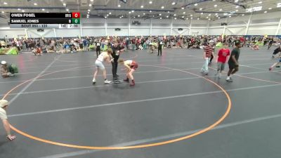 120 lbs Champ. Round 3 - Owen Fogel, Unattached vs Samuel Jones, Unattached