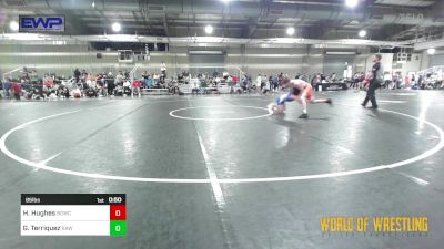 95 lbs Consi Of 32 #2 - Hugo Hughes, Big Game Wrestling Club vs Gabe Terriquez, RAW Wrestling Club