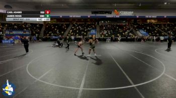 215 lbs Cons. Round 3 - Cael Adams, Fort Dodge vs James Ross, Brown Deer/Messmer/Shorewood