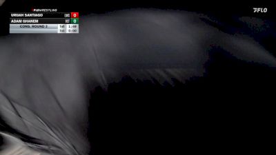 144 lbs Cons. Round 3 - Urijah Santiago, Longwood Wrestling Club vs Adam Ghanem, Veteran`s