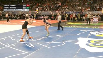 Cons. Round 2 - Keely Robbins, Omaha Marian vs Rylee Church, Lexington