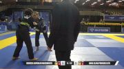 Anna Clara Pinheiro Leite vs Rebecca Carvalho Nascimento 2026 Pan Jiu Jitsu IBJJF Championship