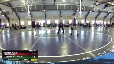 174 lbs Cons. Round 3 - Hayden Flynn, Ashland University vs Tyberious Clayton, Garrett CC