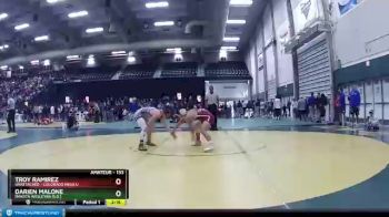 133 lbs Champ. Round 2 - Darien Malone, Dakota Wesleyan (S.D.) vs Troy Ramirez, Unattached - Colorado Mesa U