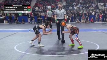 67 lbs Champ. Round 1 - Boone Wilcher, Blue Valley vs Copen Swisher, Abilene