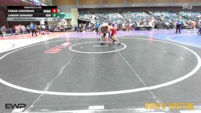 115 lbs Quarterfinal - Fabian Contreras, BULLDOG WRESTLING CLUB vs Landon Edwards, RBYWC
