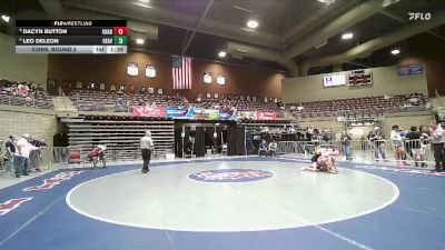 2A 138 lbs Cons. Round 2 - Dacyn Button, Kanab vs Leo Deleon, Beaver