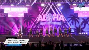 Impact Cheer & Tumbling - Mini Rhinestones [2025 L1 Mini - D2 Day 1] 2025 Aloha Grand Nationals