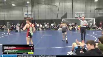 80 lbs Semis & 1st Wrestleback (8 Team) - Cole Caniglia, Nebraska Black vs Daemen Duemmel, Missouri Avengers