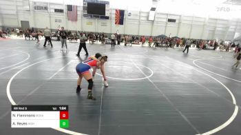 123 lbs Rr Rnd 3 - Nevaeh Flemmons, Mohave WC vs Alycia Reyes, High Desert Jets