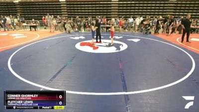 63 lbs Cons. Round 2 - Conner Ghormley, Lander USA Wrestling vs Fletcher Lewis, Thermopolis Wrestling Club