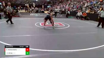 160 lbs Quarterfinal - Zander Alirez, Greeley Central vs Zach Kottenstette, Pueblo West