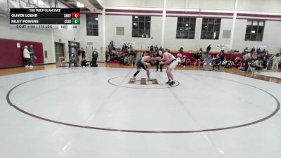 175 lbs Consi Of 8 #2 - Oliver Loehr, St. Mark's School Of Texas vs Riley Powers, Charlotte Country Day