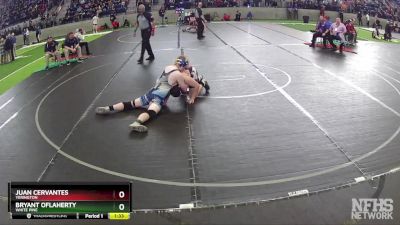 190 lbs Quarterfinal - Bryant OFlaherty, White Pine vs Juan Cervantes, Yerington