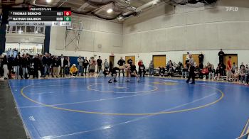 121 lbs Round Of 16 - Thomas Bencho, West Allegheny vs Nathan Gulibon, Norwin