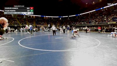 124 lbs Consy 3 - Charles Aumick, Southern Tioga vs Tyler Phipps, Slippery Rock