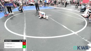 67 lbs Consi Of 4 - Braylen Steele, Prairie Grove Youth Wrestling vs Guy Strickland, Gentry Youth Wrestling