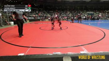 45 lbs Consolation - Caliyah Cruz, Grindhouse vs Laykin Arnott, Seymour Youth Wrestling Club