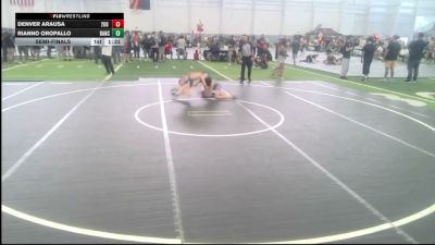 109 lbs Semifinal - Denver Arausa, 208 Spartans vs Rianno Oropallo, Rancho Bernardo WC