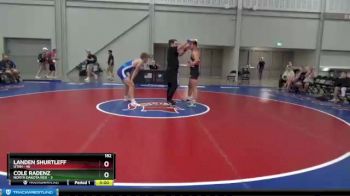 182 lbs 2nd Wrestleback (8 Team) - Landen Shurtleff, Utah vs Cole Radenz, North Dakota Red