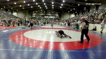 90 lbs Consi Of 4 - Sawyer Seebeck, Teknique Wrestling vs Hampton Pierce, Georgia