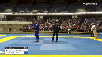 MATHEUS GABRIEL PINHEIRO BARROS vs MICHAEL REMIGIO LIERA JR. 2021 World Jiu-Jitsu IBJJF Championship