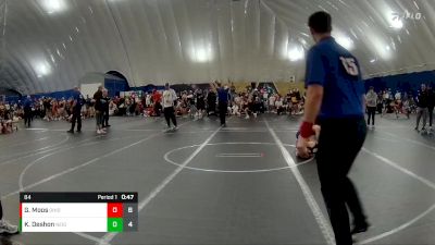 84 lbs Finals (2 Team) - Kamden Deshon, Neighborhood vs Grady Moos, Team Ohio