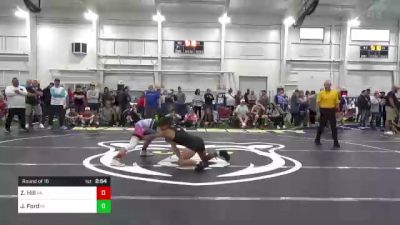 C-138 lbs Round Of 16 - Zachary Hill, PA vs Johnathan Ford, MI